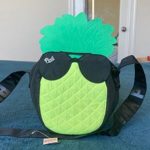 Victoria Secret Pink Pineapple Crossbody cooler Bag